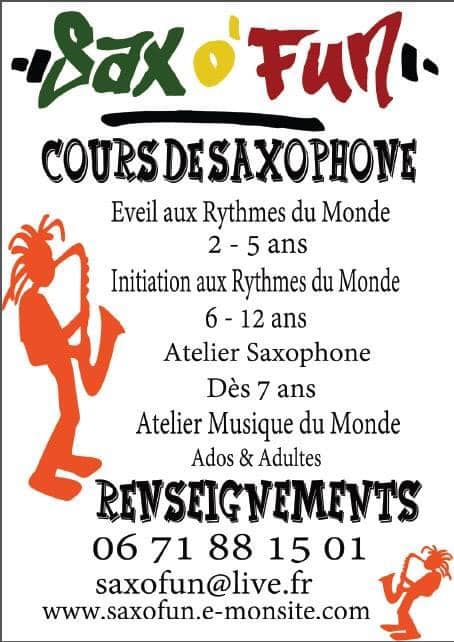 sax o fun cours